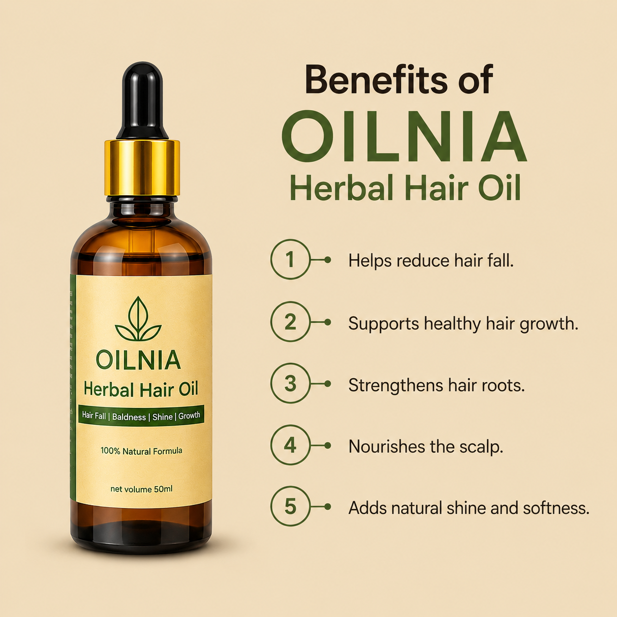 OILNIA Herbal Hair Oil